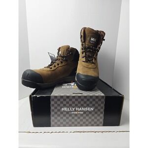 Helly Hansen Work Boots Lehigh 6" sz 10.5 Mens Brown HHF209010